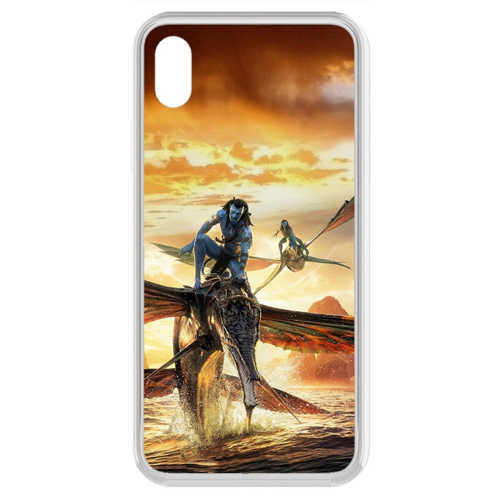 

Чехол-накладка кейс Аватар - Скимвинги для iPhone XR