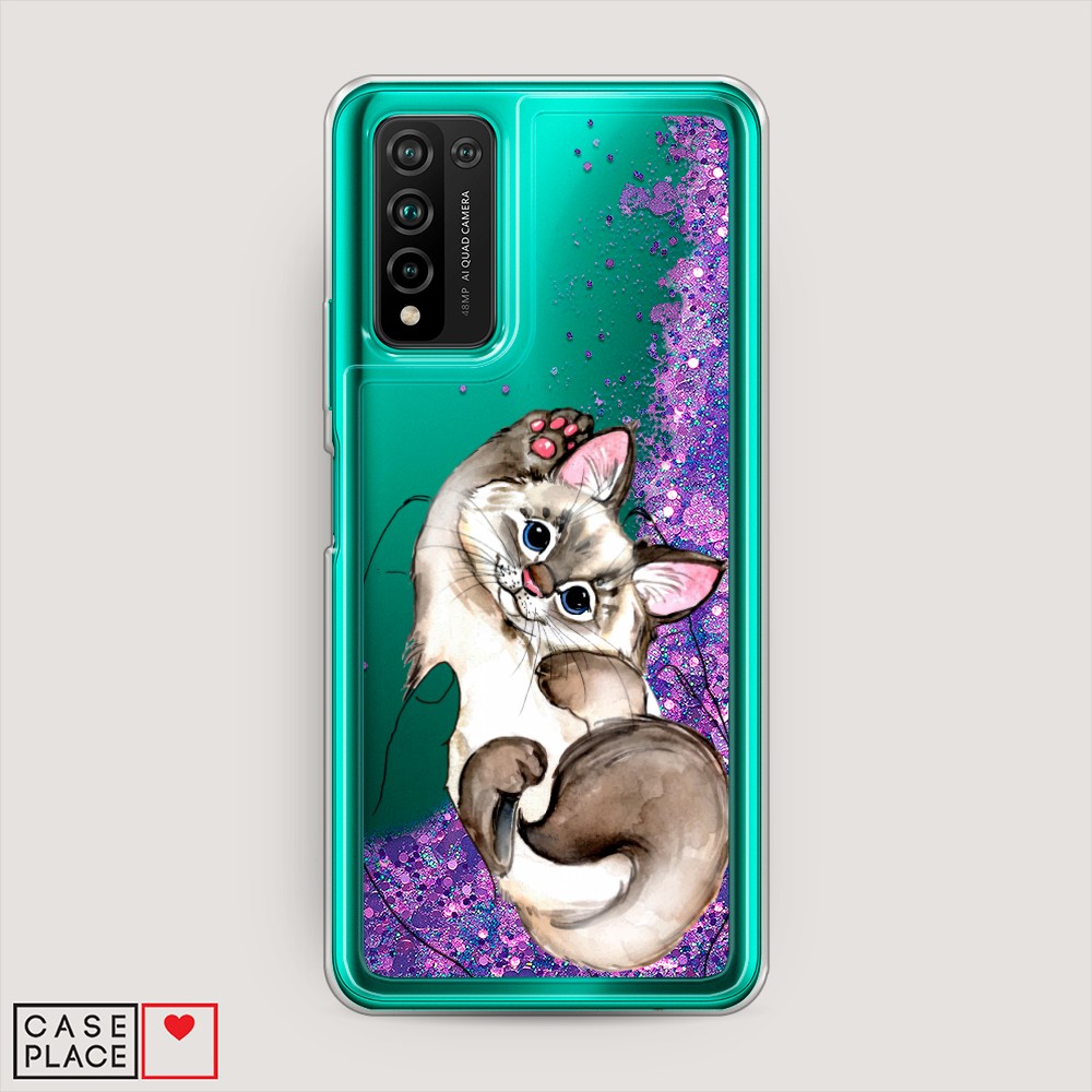 фото Силиконовый чехол "звездочки графика белая" на zte red magic 5s awog
