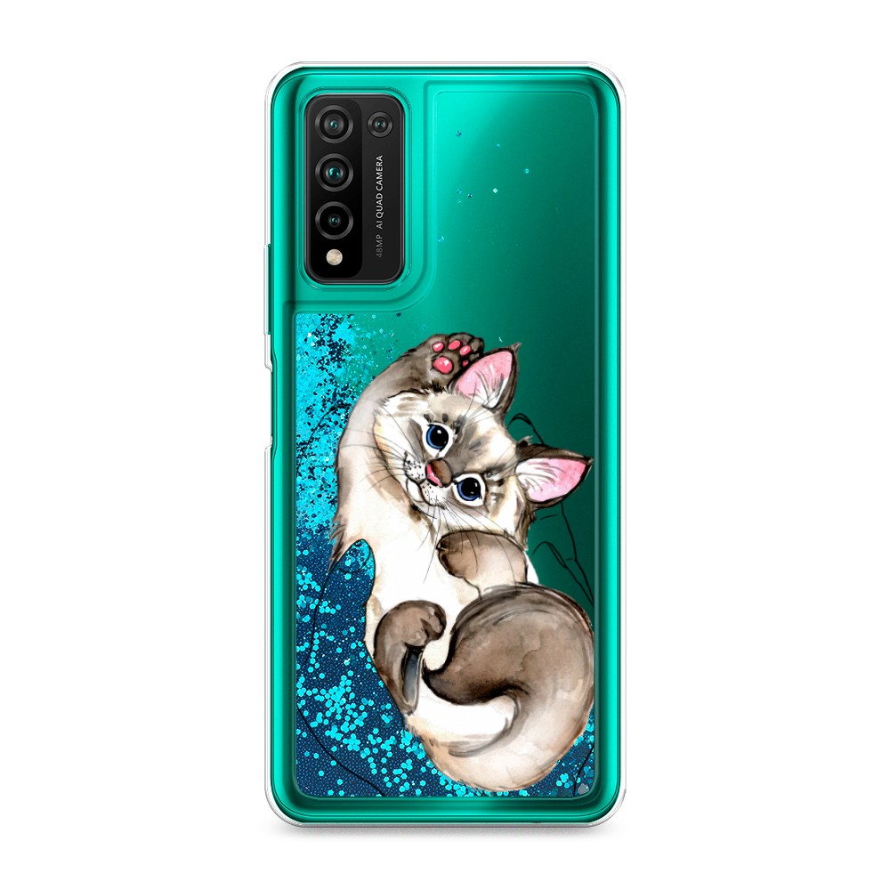 

Силиконовый чехол "Звездочки графика белая" на ZTE Red Magic 5S