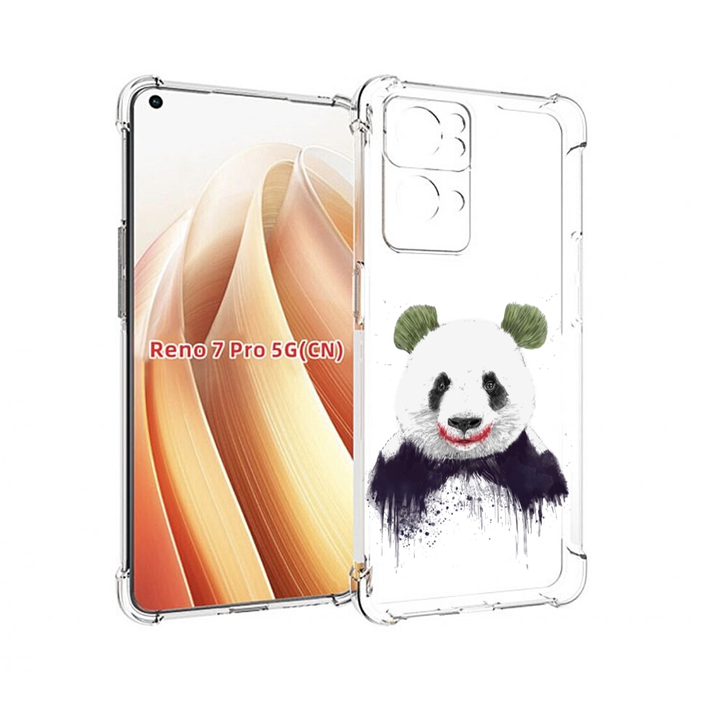

Чехол MyPads панда джокер для OPPO Reno7 Pro 5G, Прозрачный, Tocco