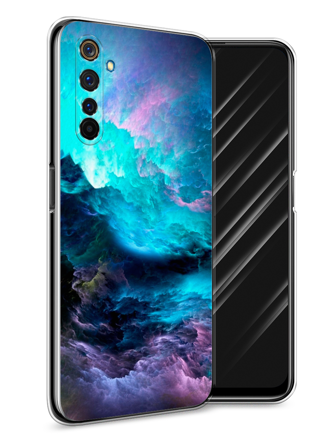 

Чехол Awog на Realme 6 Pro "Бирюзовое небо", Разноцветный, 252850-4