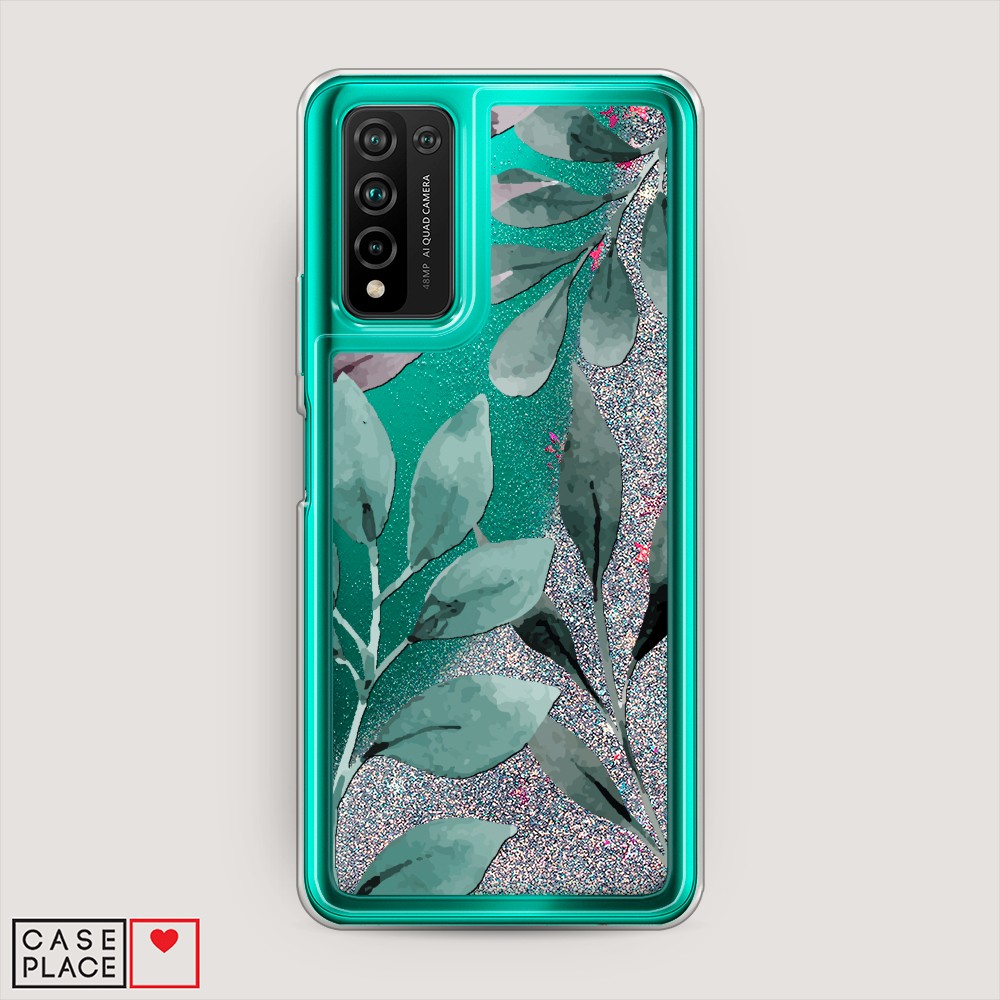 

Чехол Awog на Honor 10X Lite "Листы цветов", Разноцветный, 6104691-1