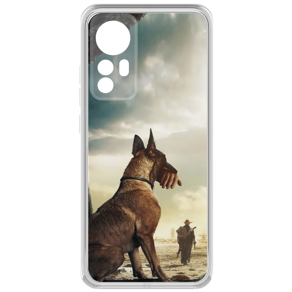 

Чехол-накладка Krutoff Clear Case Фоллаут (Fallout) - Псина для Xiaomi 12, Прозрачный