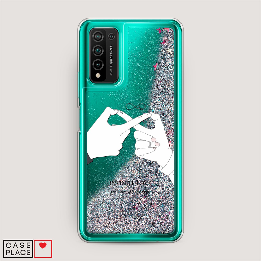 фото Силиконовый чехол "звездочки графика белая" на zte red magic 5s awog