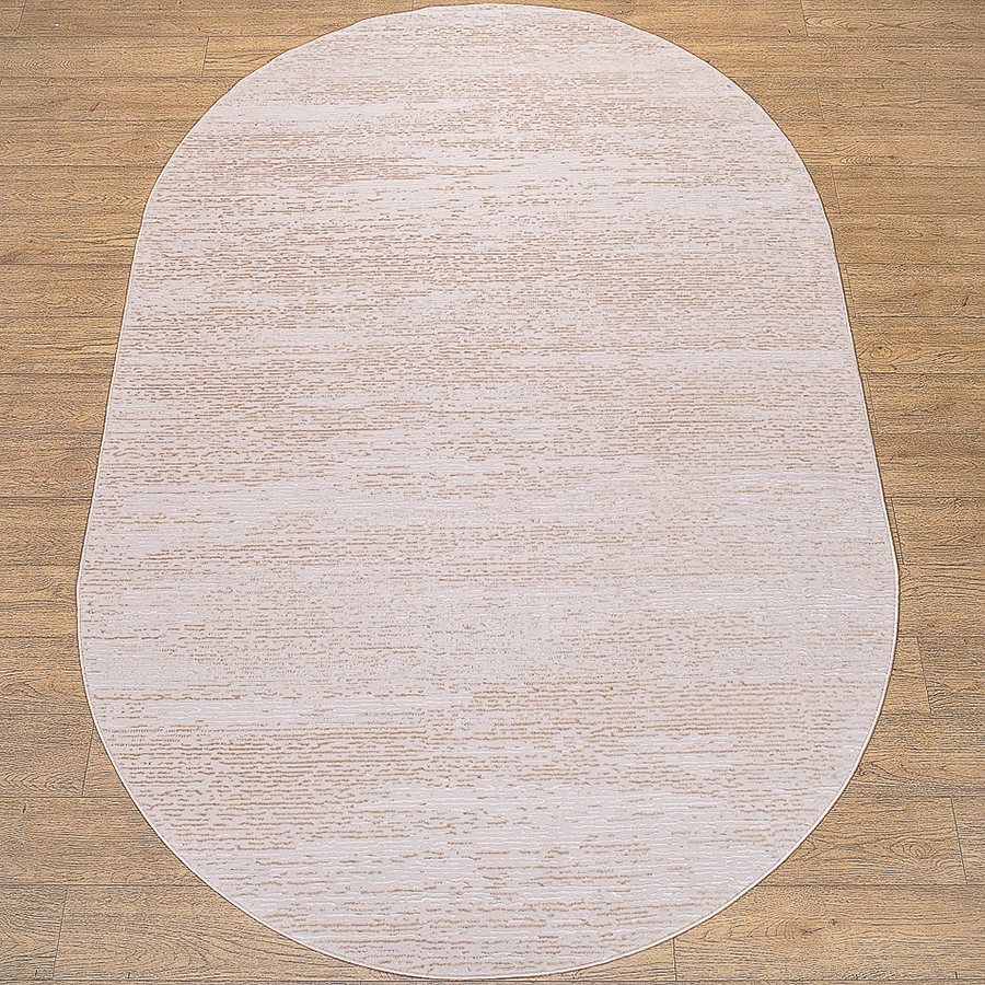 

Ковёр Kitroom Каскад 150x230 овальный бежевый 25642