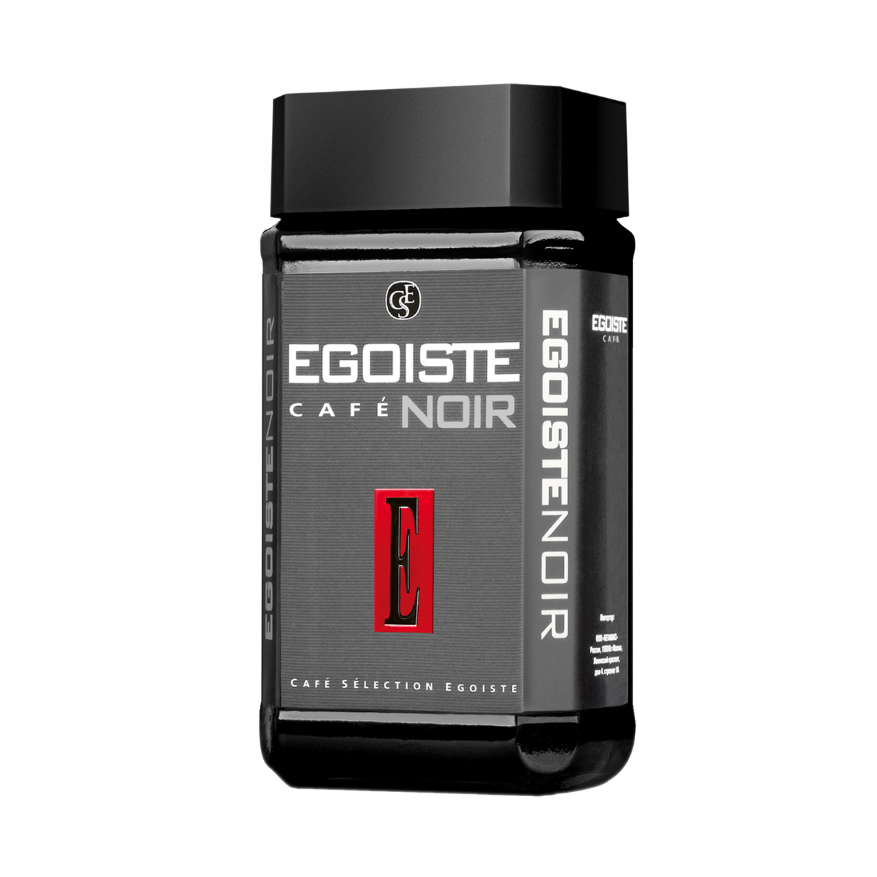 Кофе EGOISTE Noir сублимированный 100г.