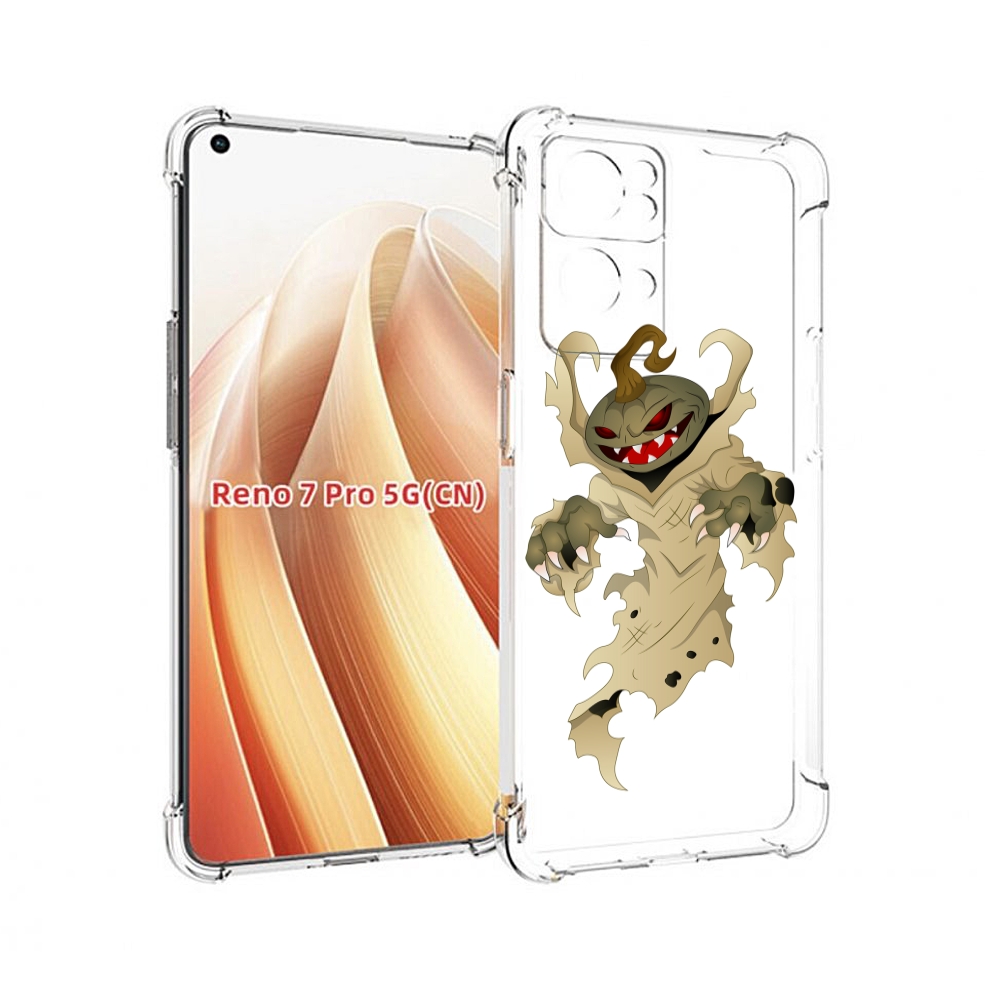 

Чехол MyPads призрак хэллоуина для OPPO Reno7 Pro 5G, Прозрачный, Tocco