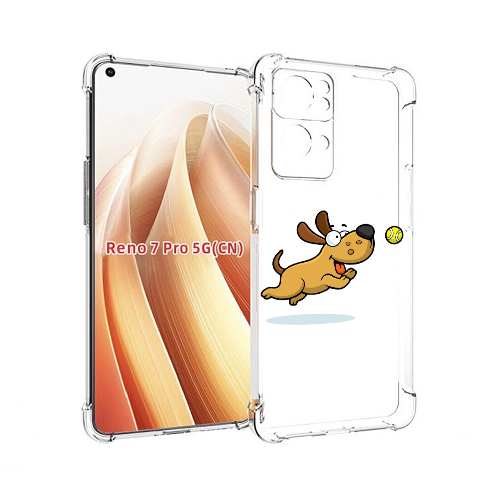 

Чехол MyPads пёсик для OPPO Reno7 Pro 5G, Прозрачный, Tocco