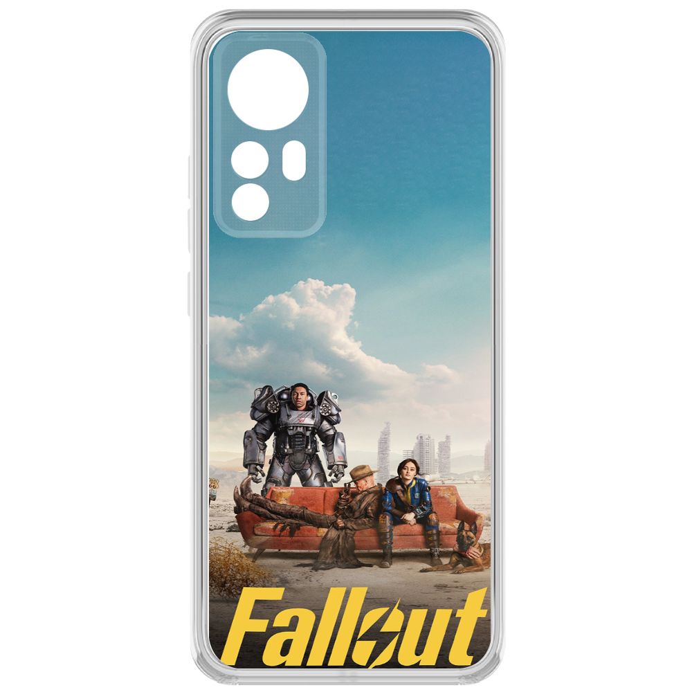 

Чехол-накладка Krutoff Clear Case Фоллаут (Fallout) - Постер для Xiaomi 12X, Прозрачный