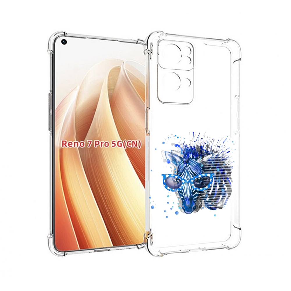 

Чехол MyPads расплывчатая зебра для OPPO Reno7 Pro 5G, Прозрачный, Tocco