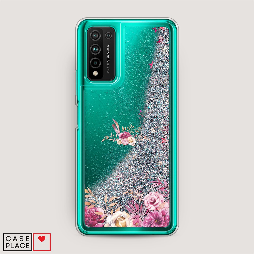 

Чехол Awog на Honor 10X Lite "Нежные розовые цветы", Разноцветный, 6104691-1