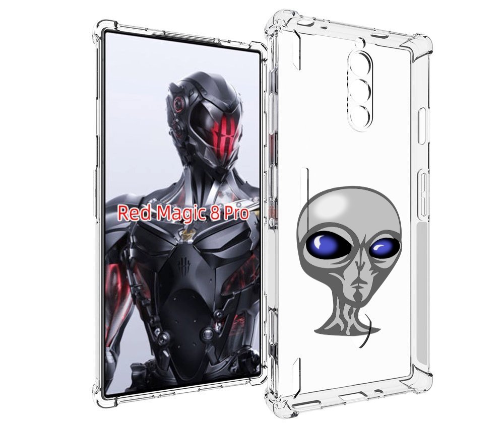 

Чехол MyPads инопланетянин для ZTE Nubia Red Magic 8 Pro / Red Magic 8 Pro Plus, Tocco