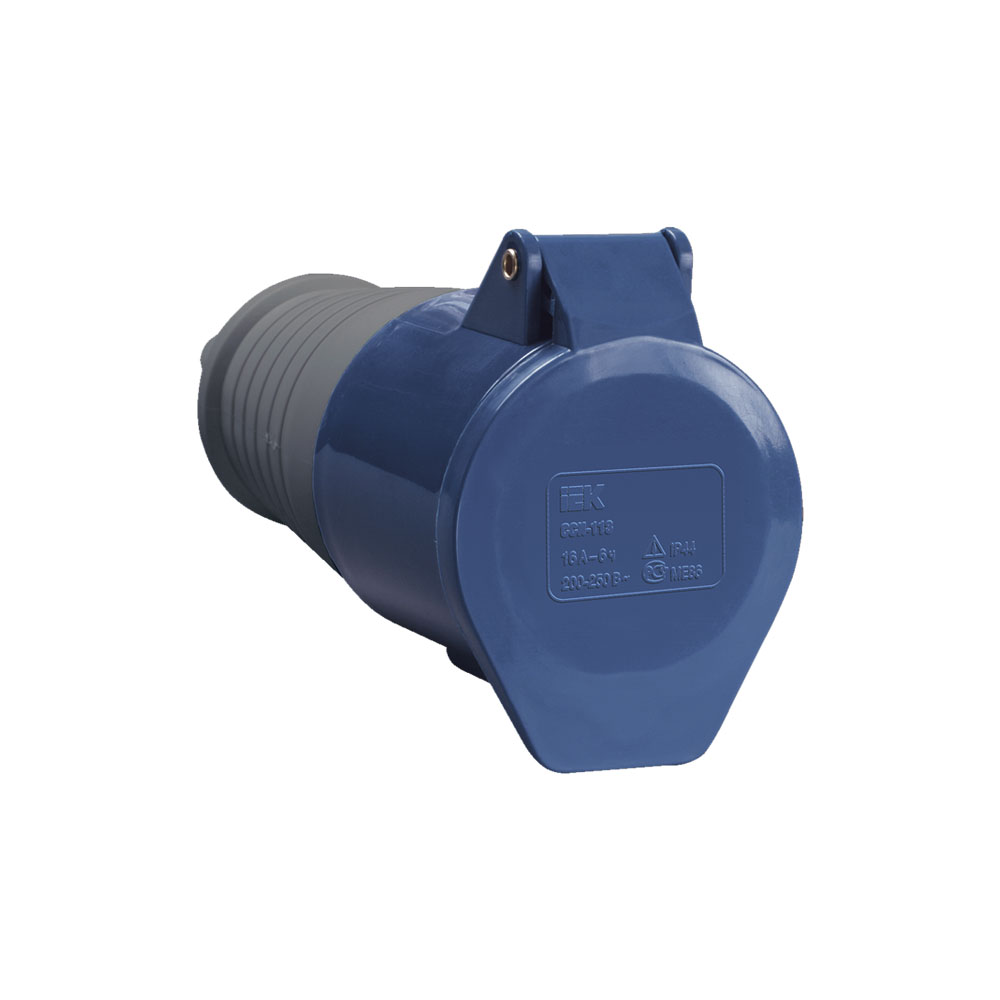 

Розетка IEK PSR21-016-3 (в упаковке 3 шт.), Синий, PSR21-016-3