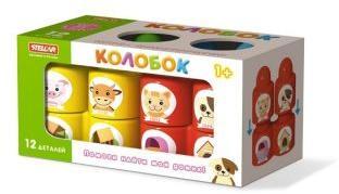 

Констр-р Колобок 12 дет.,коробка