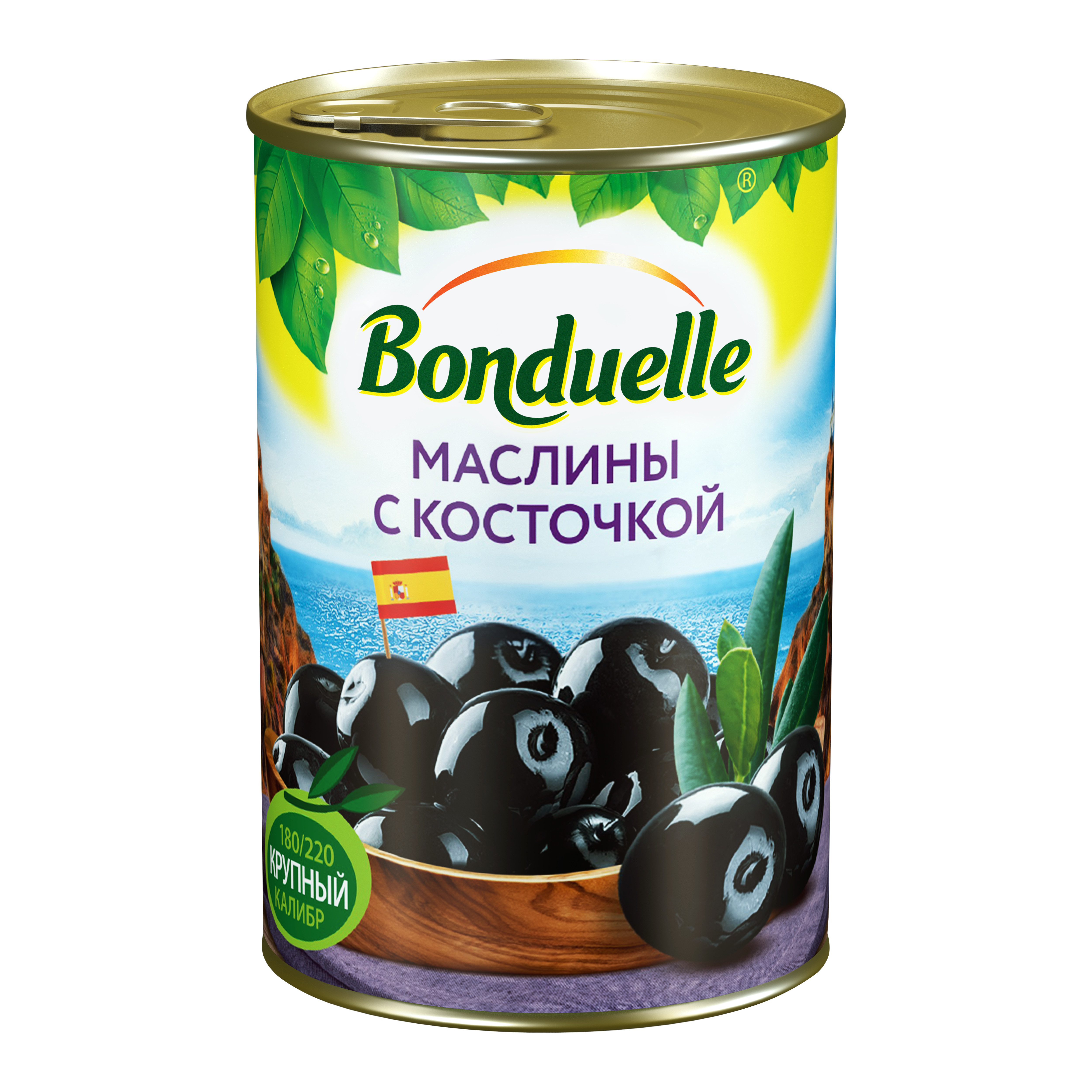 фото Маслины bonduelle с косточкой 300 г