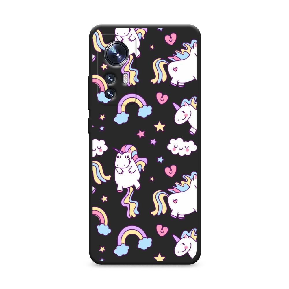 

Матовый силиконовый чехол "Sweet unicorns dreams" на Xiaomi 12X, Sweet unicorns dreams