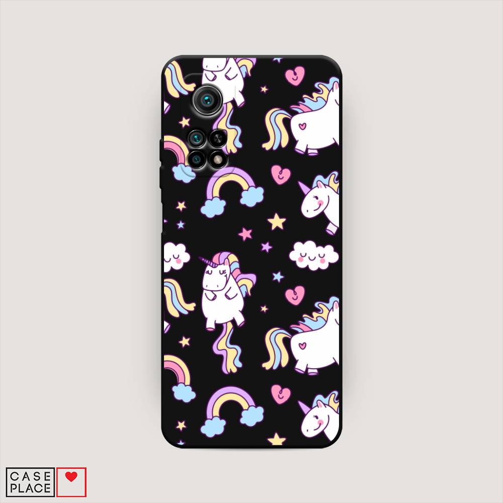 

Матовый силиконовый чехол "Sweet unicorns dreams" на Xiaomi Mi 10T, Sweet unicorns dreams