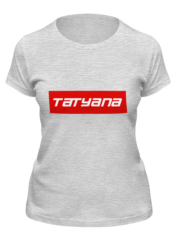 

Футболка мужская Printio Tatyana серая L, Серый, Tatyana