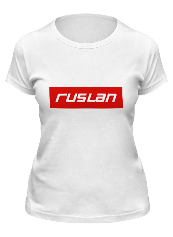 

Футболка женская Printio Ruslan белая L, Белый, Ruslan