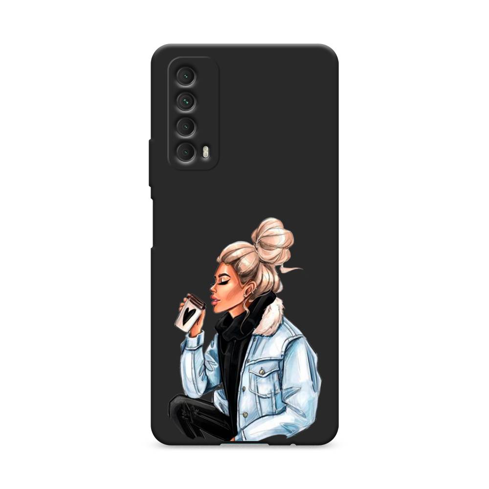 

Чехол Awog на Huawei P Smart 2021 "Cute girl", Разноцветный, 6104752-1