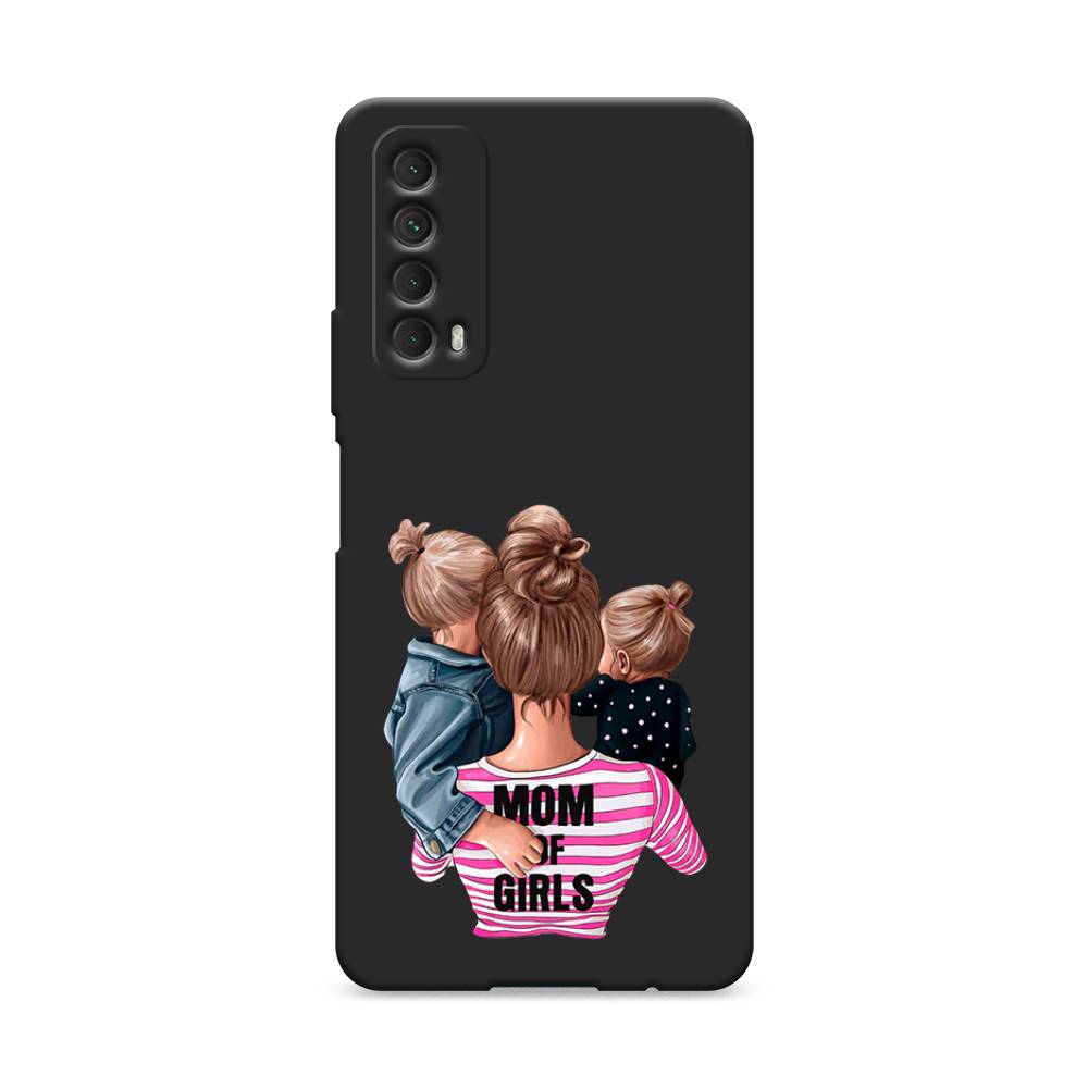 

Чехол Awog на Huawei P Smart 2021 "Mom of Girls", Разноцветный, 6104752-1