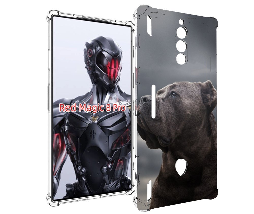 

Чехол MyPads кане корсо для ZTE Nubia Red Magic 8 Pro / Red Magic 8 Pro Plus, Tocco