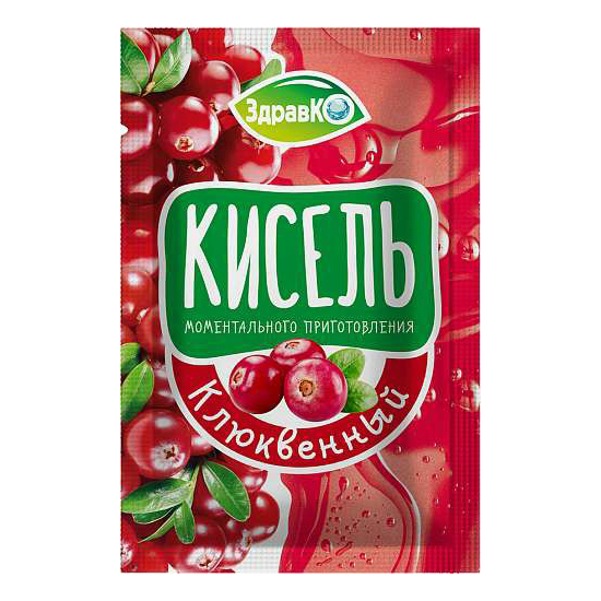 

Кисель Здравко Клюква 25 г