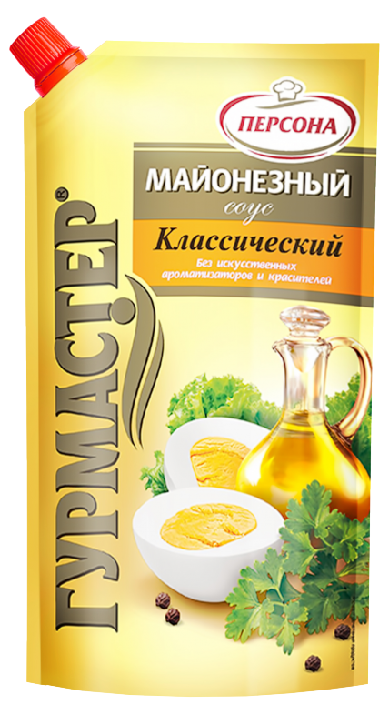фото Майонезный соус гурмастер классический 15% 380 г