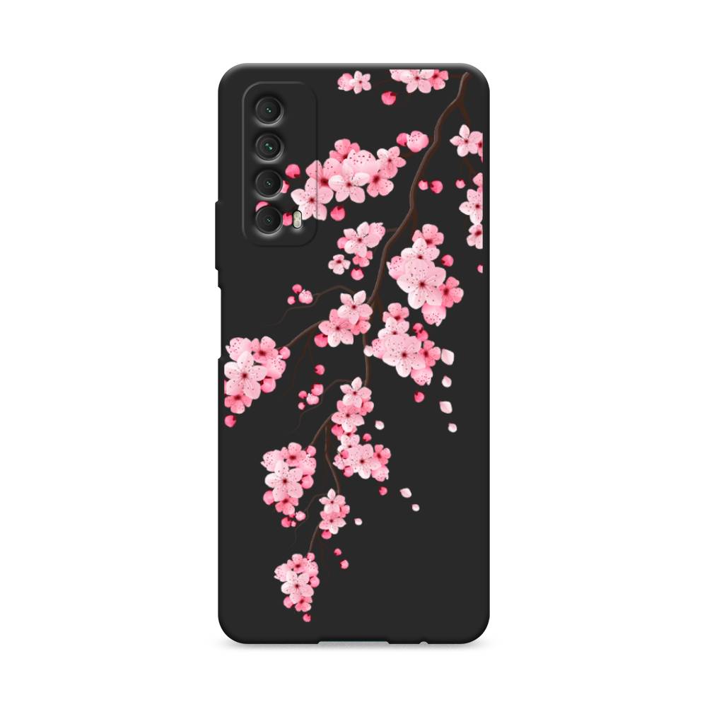 

Чехол Awog на Huawei P Smart 2021 "Розовая сакура", Разноцветный, 6104752-1