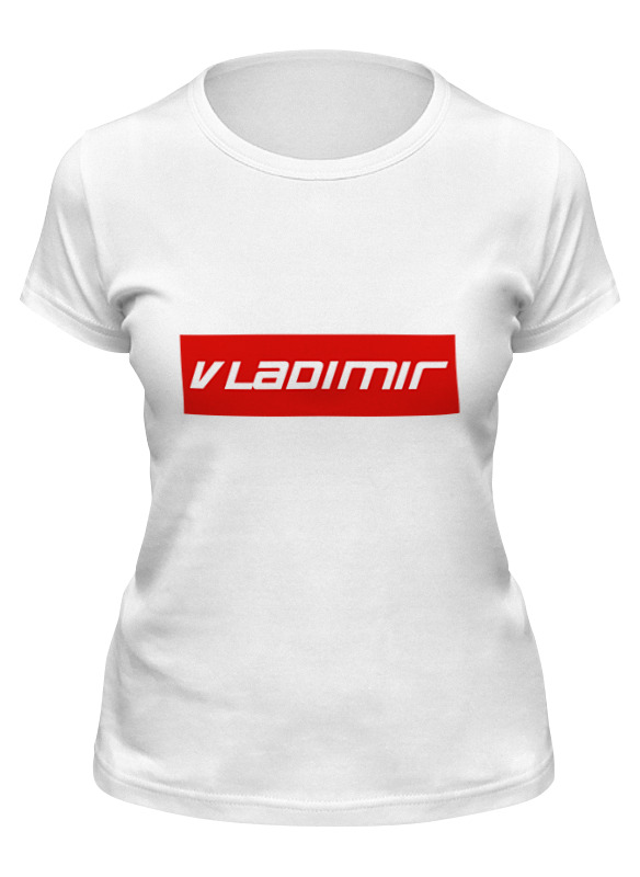 

Футболка мужская Printio Vladimir белая L, Белый, Vladimir
