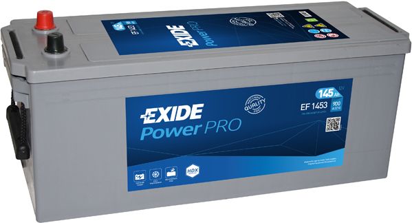 

Exide Ef1453_Аккумулятор 145Ah 900A +Слева Powerpro 513/189/223 B0