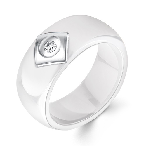

Кольцо из серебра р. 18,5 ЯХОНТ Золотой 210988, фианит, 210988