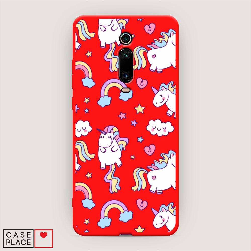 

Матовый силиконовый чехол "Sweet unicorns dreams" на Xiaomi Mi 9T, Sweet unicorns dreams