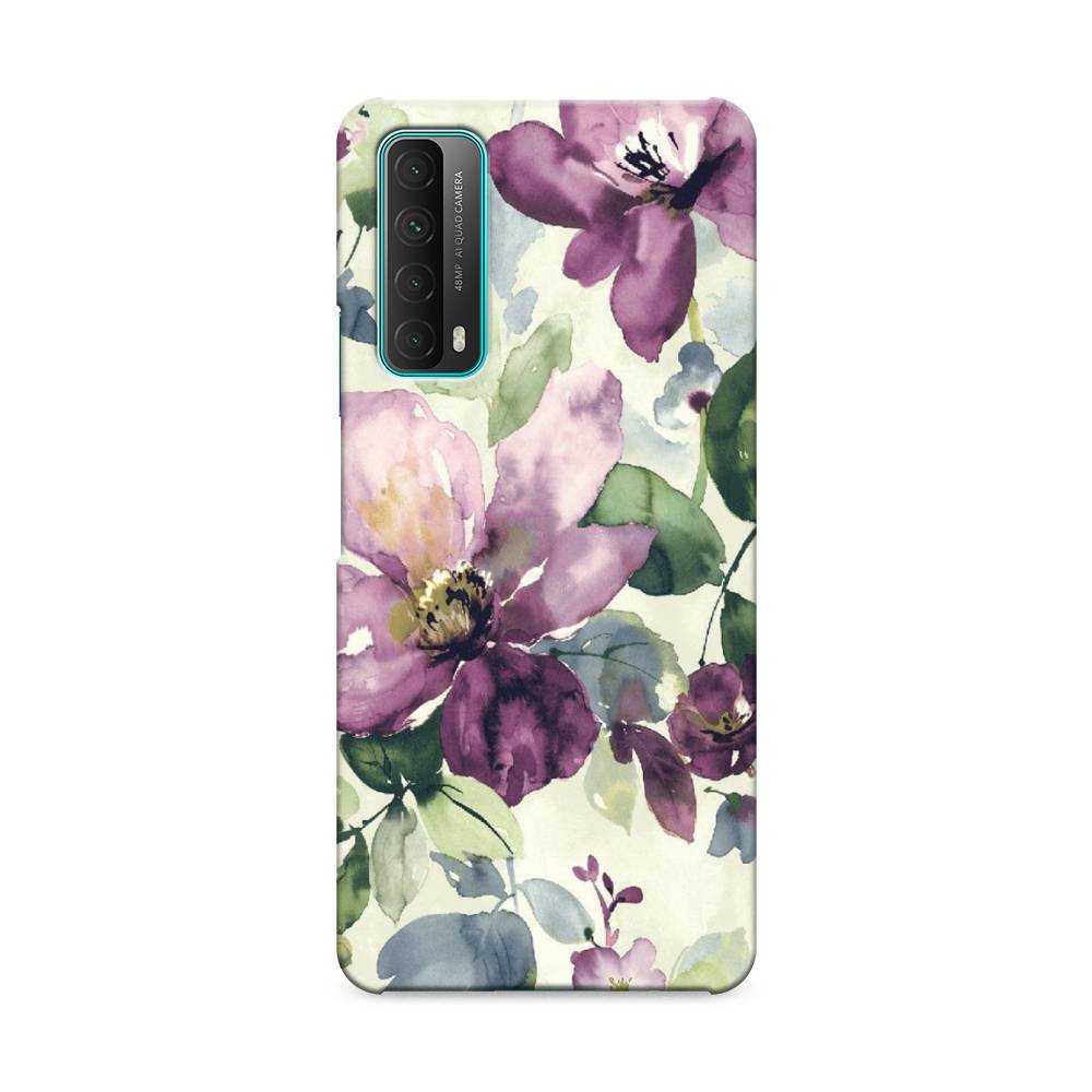 

Чехол Awog "Сиреневые цветы-акварель" для Huawei P Smart 2021, 6104720-7