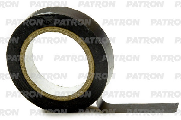 Изолента ПВХ, 12 мм х 10 м, черная PATRON PAT8152