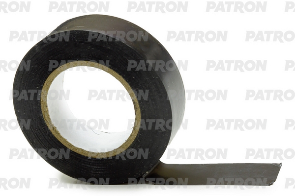 Изолента ПВХ, 19 мм х 20 м, черная PATRON PAT8165