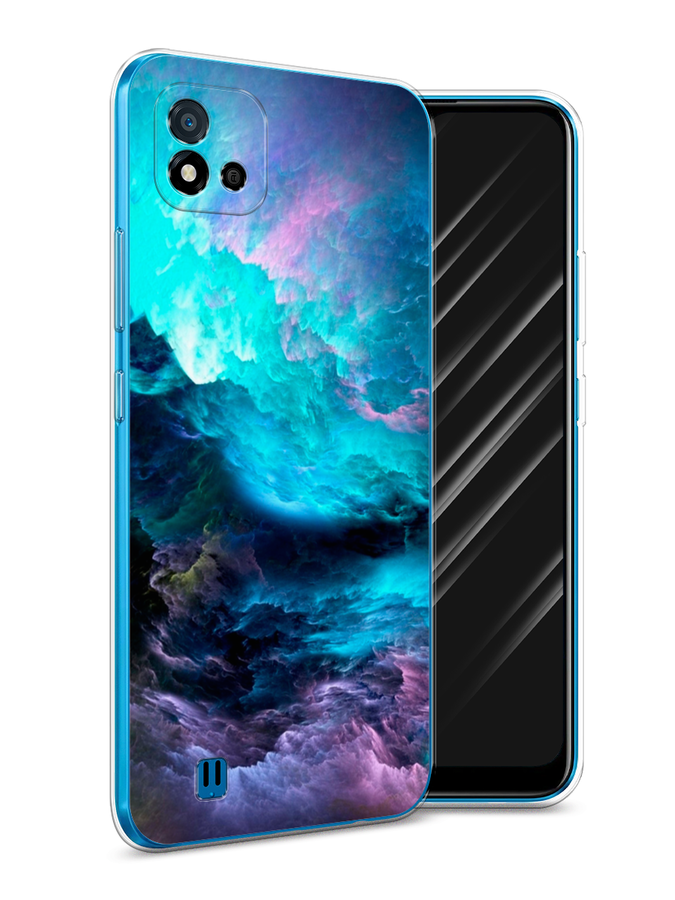 

Чехол Awog на Realme C11 (2021) "Бирюзовое небо", Разноцветный, 257550-4