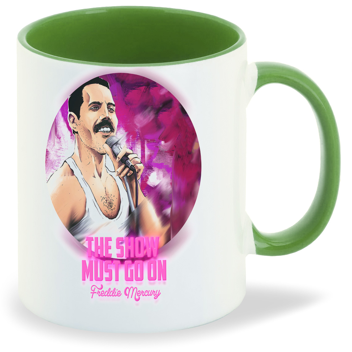 

Кружка CoolPodarok Легенда The Show Must Go On, Легенда The Show Must Go On