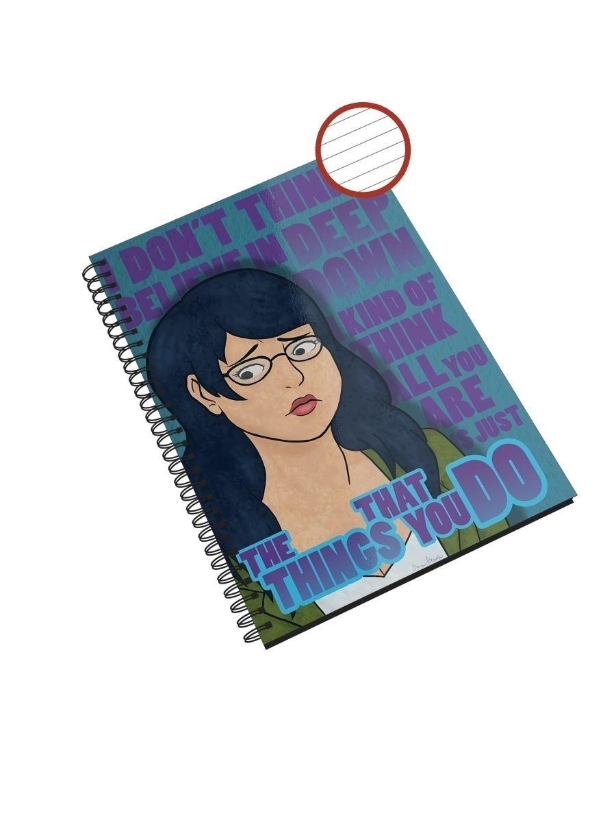 

Блокнот СувенирShop "BoJack Horseman/Конь БоДжек" NP-MUBH4-A4/3 A4 48 листов в линейку, NP-MUBH4-A4/3