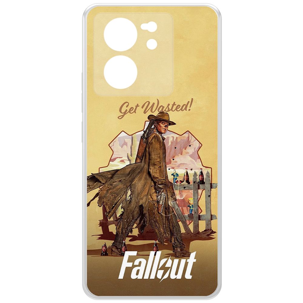 

Чехол-накладка Krutoff Clear Case Фоллаут (Fallout) - Давай напьемся! для Xiaomi 13T