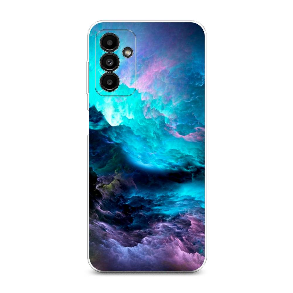 

Чехол Awog на Samsung Galaxy A04s / Самсунг A04s "Бирюзовое небо", Разноцветный, 2106450-4