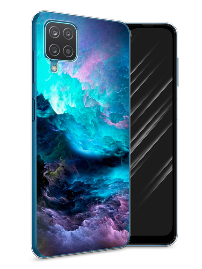 

Чехол Awog на Samsung Galaxy A12 / Самсунг A12 "Бирюзовое небо", Разноцветный, 2101650-4