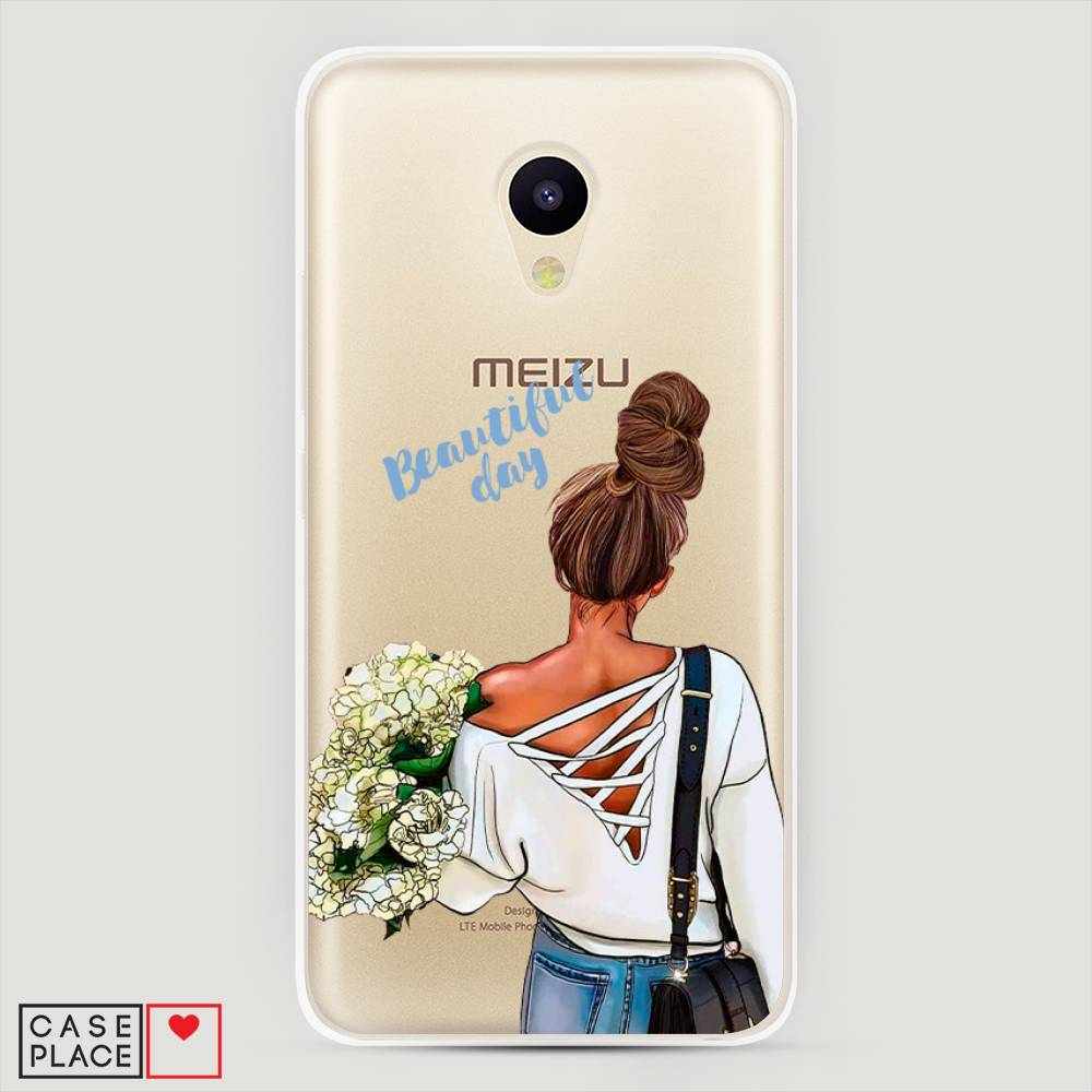 

Чехол Awog на Meizu M5 "Beautiful day vector", Коричневый;белый;зеленый, 70750-6