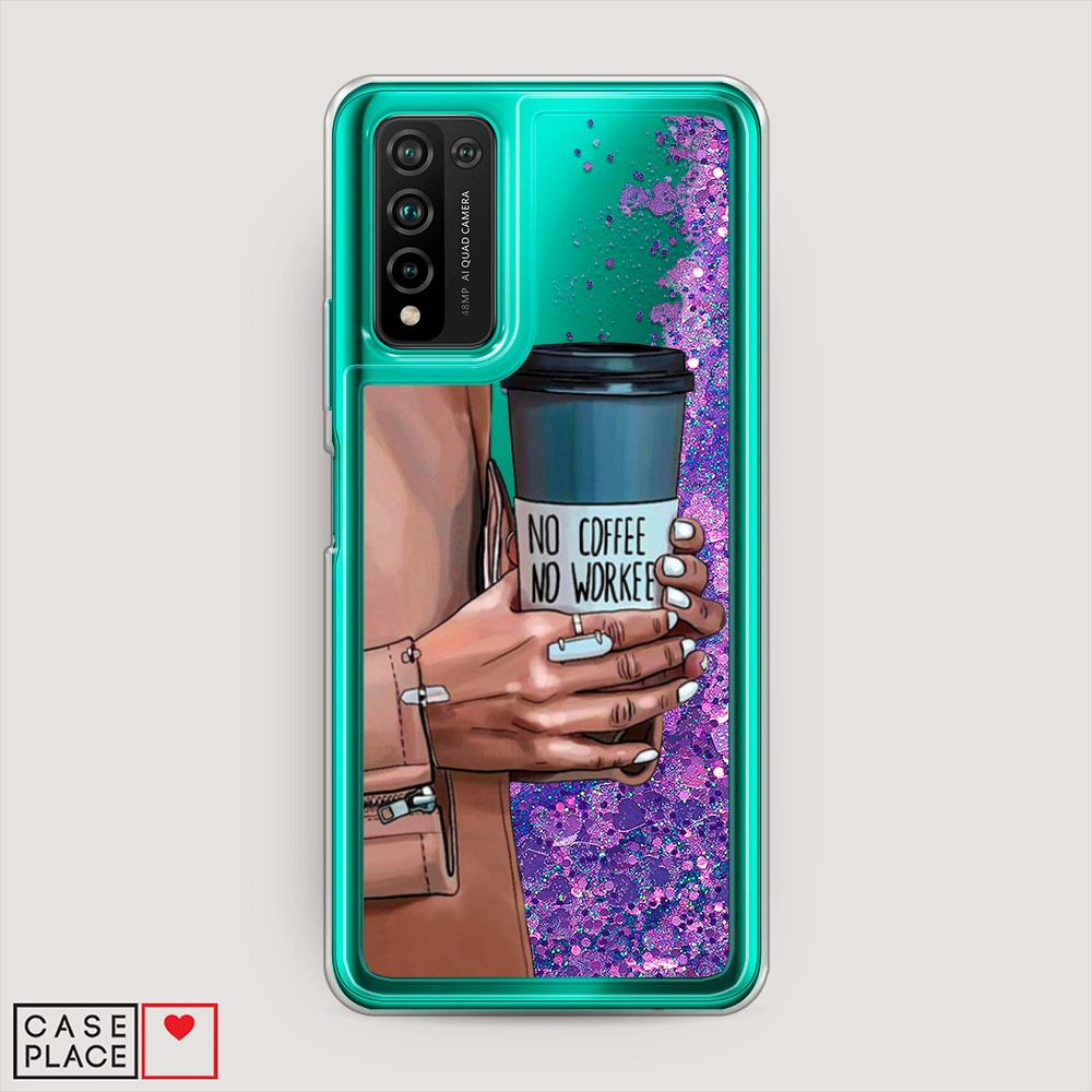 

Чехол Awog на Honor 10X Lite "No coffee", Разноцветный, 6104692-1