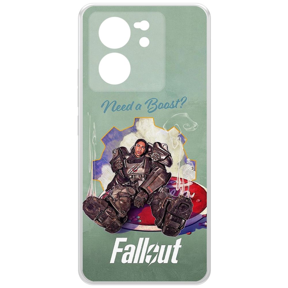 

Чехол-накладка Krutoff Clear Case Фоллаут (Fallout) - Нужно ускорение для Xiaomi 13T Pro, Прозрачный