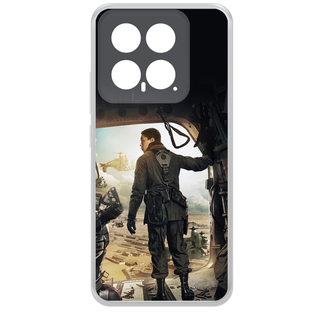

Чехол-накладка Krutoff Clear Case Фоллаут (Fallout) - Аарон для Xiaomi 14, Прозрачный