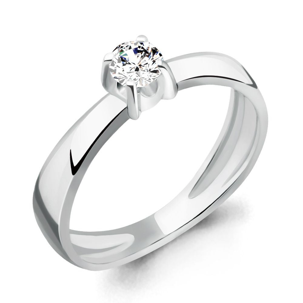 

Кольцо из белого золота с бриллиантом Aquamarine Aquamarine 961299_585_бз р. 17, 961299_585_бз