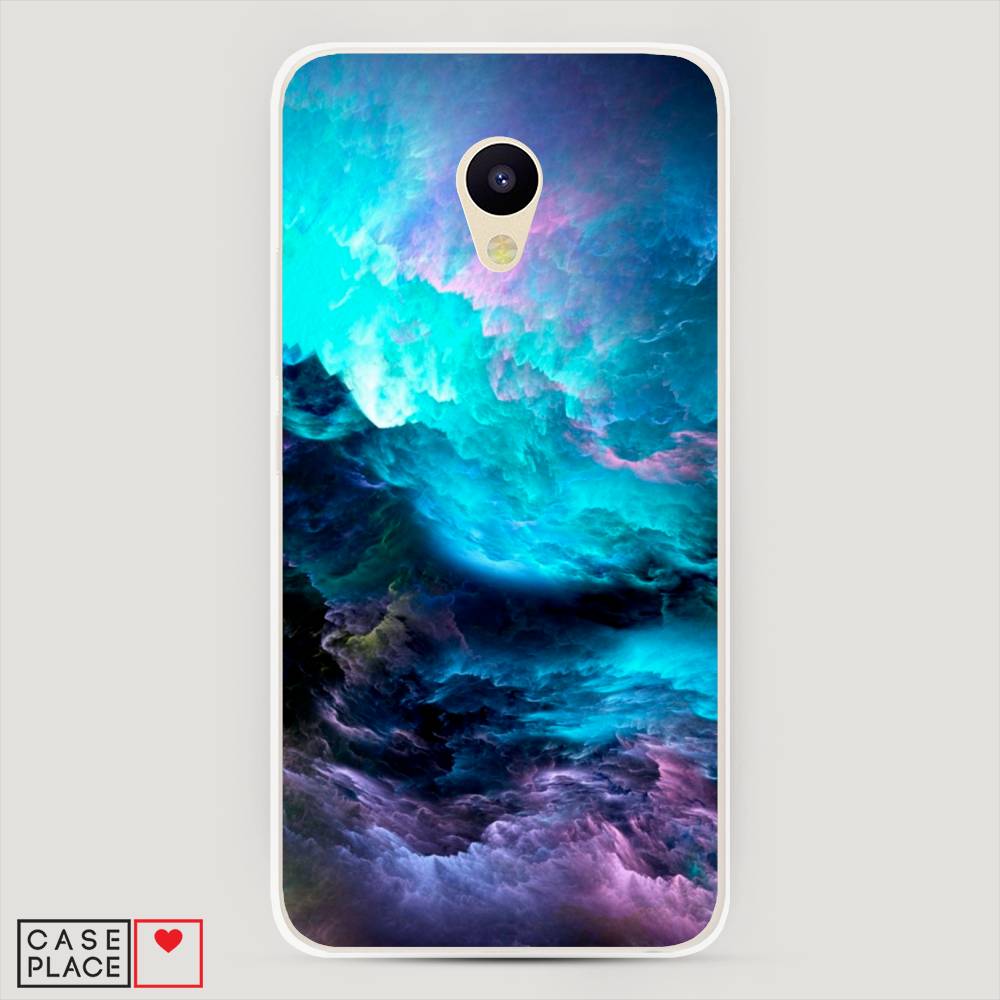 

Чехол Awog на Meizu M5 "Бирюзовое небо", Фиолетовый;черный, 70750-4