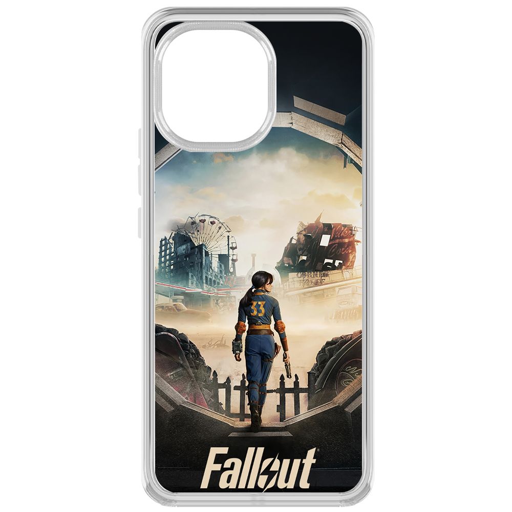 

Чехол-накладка Krutoff Clear Case Фоллаут (Fallout) - Убежище 33 для Xiaomi Mi 11