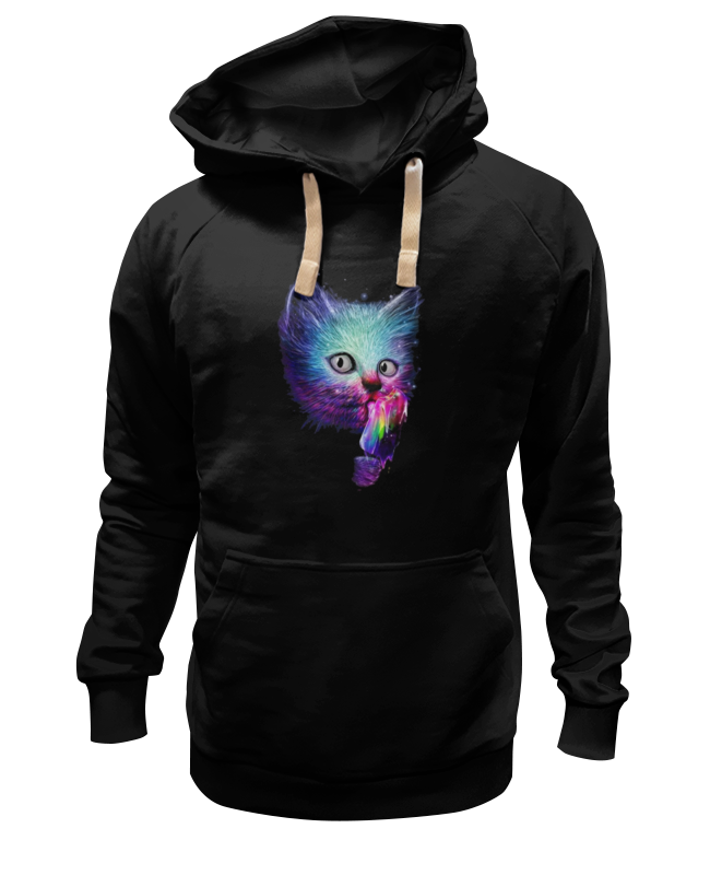 

Худи унисекс Printio Swag cat черное XS, Черный, Swag cat